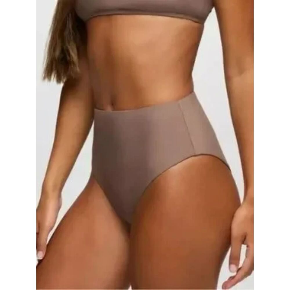 PrAna Swimsuit Bottom **(XL)** Lahari High Rise Bottom Carob